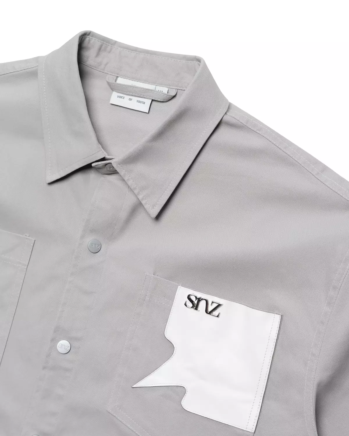 Áo Sơ Mi Oversized SNAZZY Unisex Chất Liệu Denim Chính Hãng - SHEEP BUTTON UP