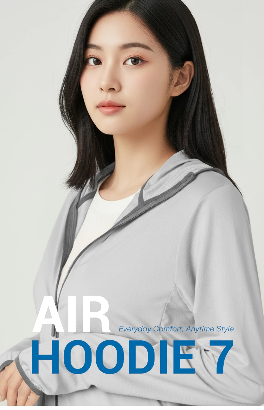 Áo Khoác Chống Nắng Chống UV Mỏng Nhẹ Nữ LIME ORANGE Air Hoodie 7 Sợi Dệt Siêu Nhẹ Co Giãn Tốt OO25471101