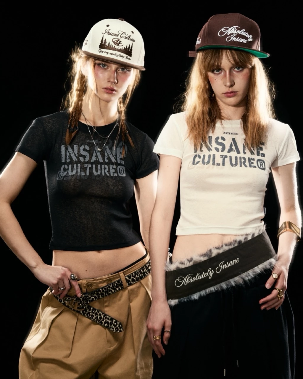 Dây Nịt InsaneClo ARCTIC LEOPARD MULTI-WAY BELT Unisex Vải Lông Nhập