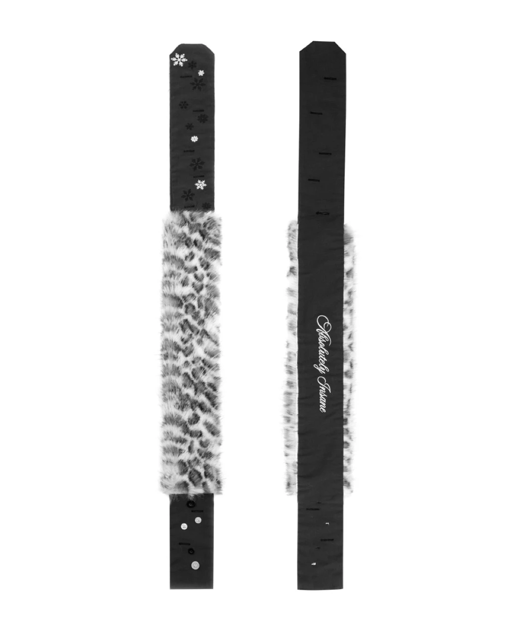 Dây Nịt InsaneClo ARCTIC LEOPARD MULTI-WAY BELT Unisex Vải Lông Nhập