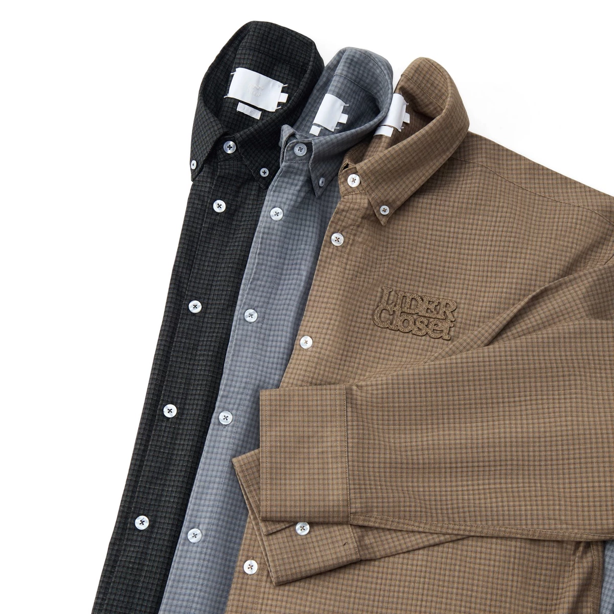 Áo Sơ Mi Tay Dài Kẻ Caro Unisex LIDER LAIDBACK CHECK SHIRT