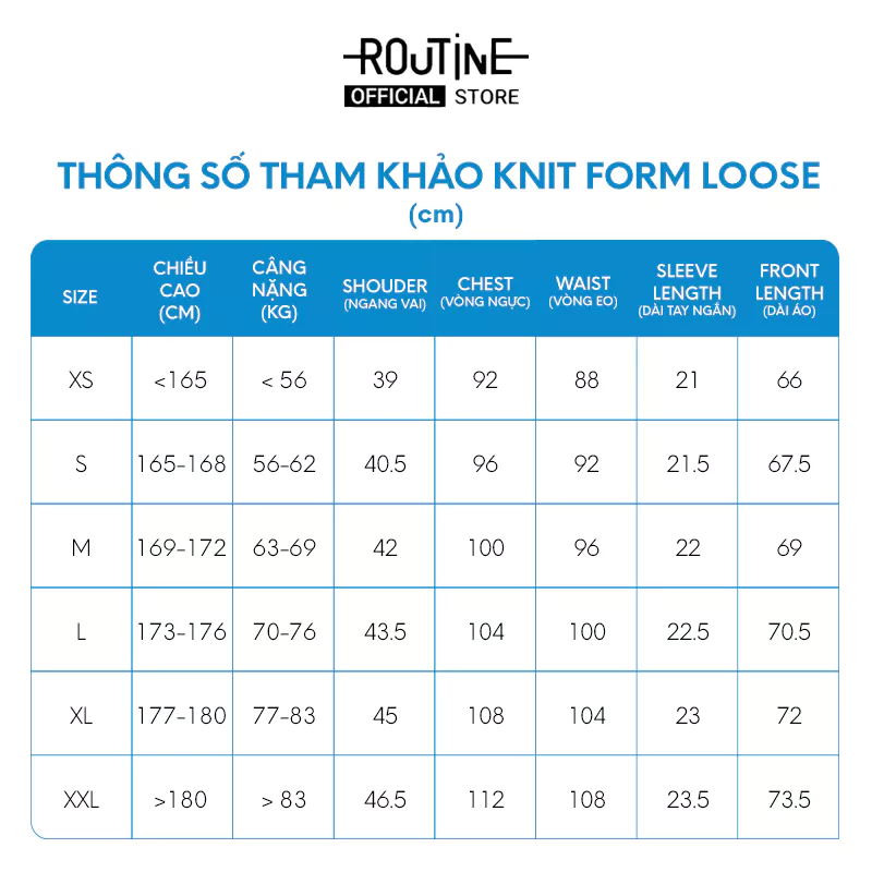 Áo Polo Dệt Kim Tay Dài Nam Form Loose - Routine 10F25KNI007