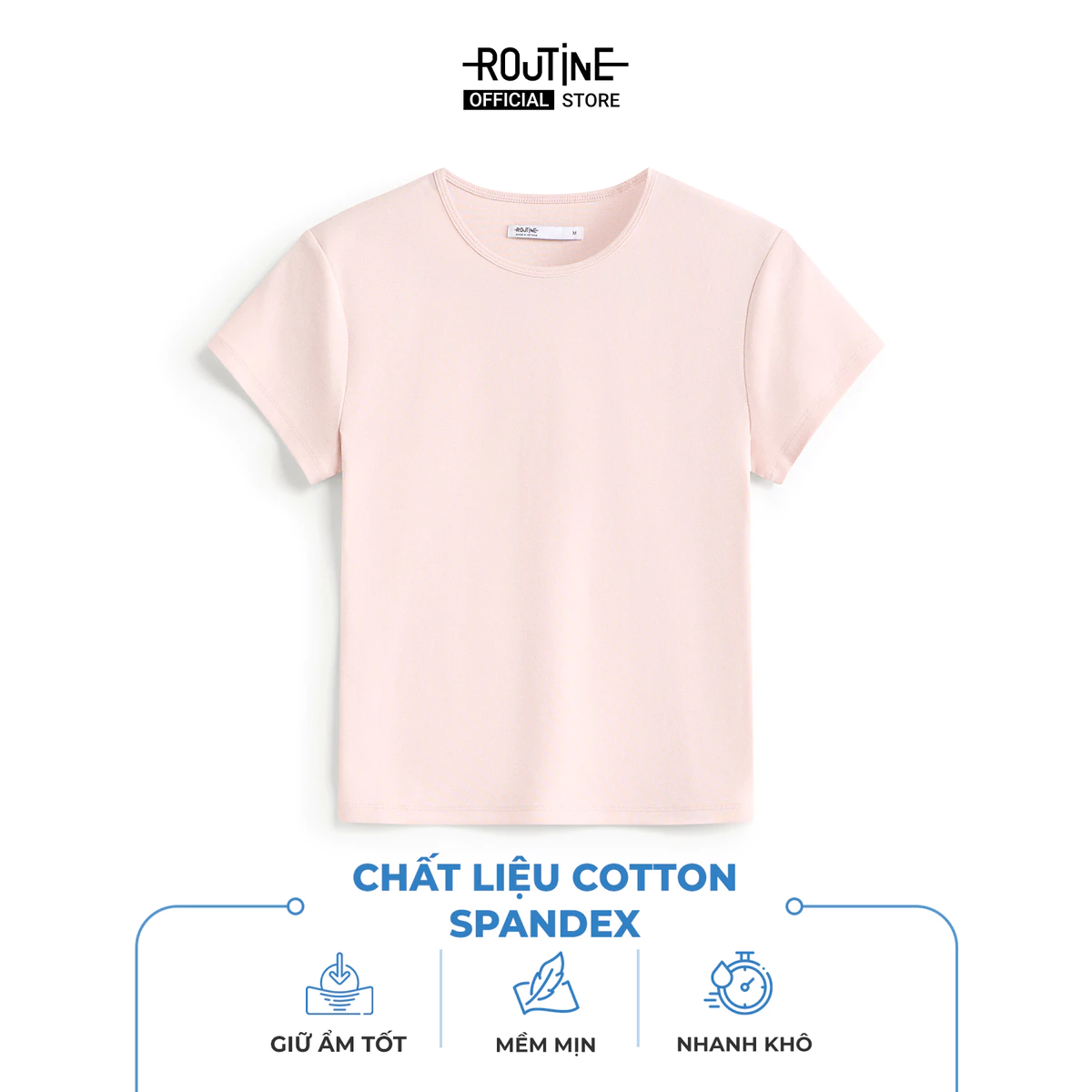 Áo Thun Tay Ngắn Nữ Form Regular - Routine 10F25TSSW018