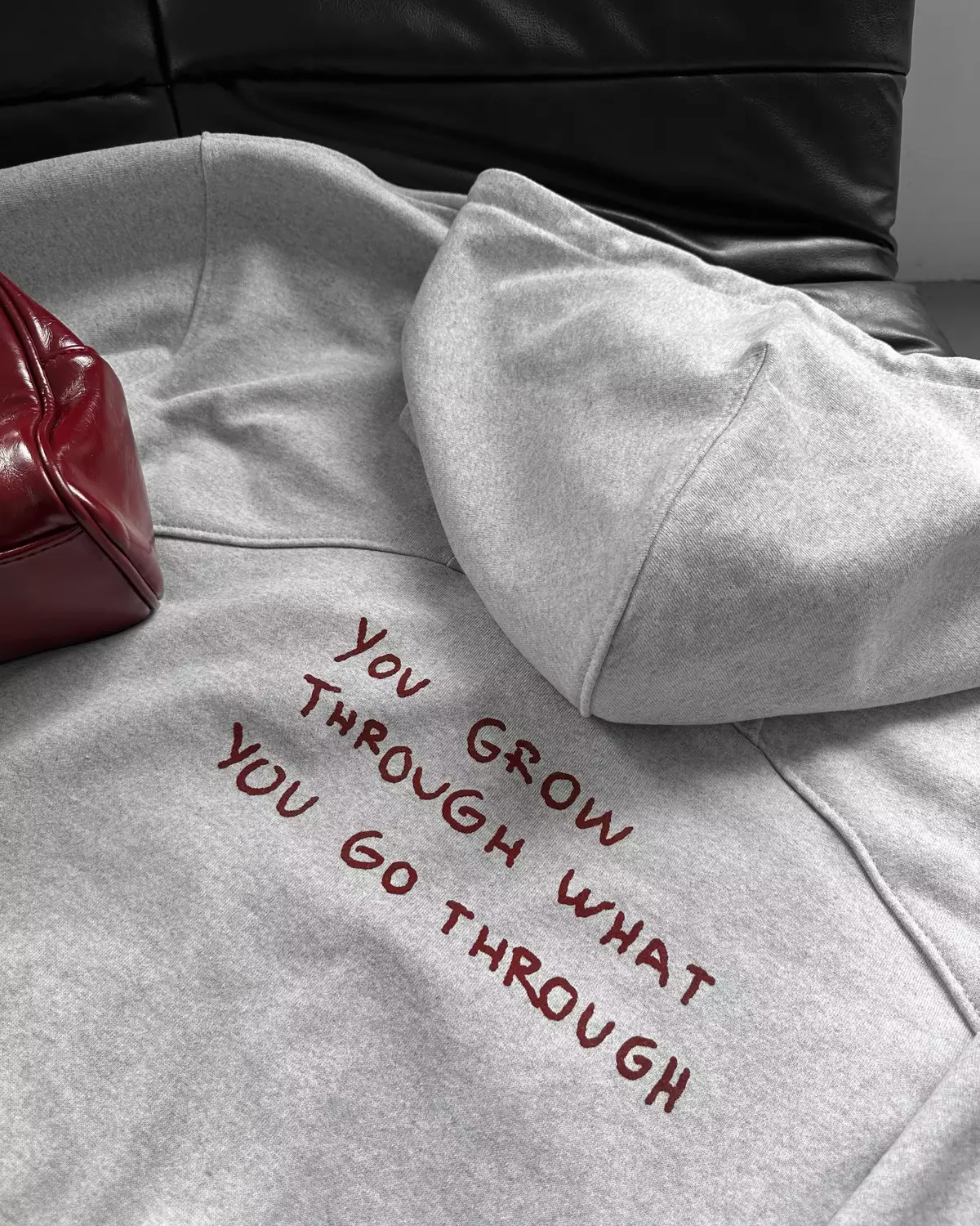 Áo Hoodie Zip GROWTH Cinder Form Rộng Oversize, Local Brand Chính Hãng