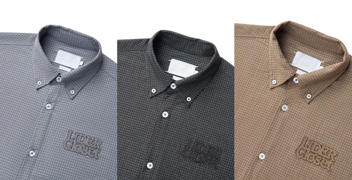 Áo Sơ Mi Tay Dài Kẻ Caro Unisex LIDER LAIDBACK CHECK SHIRT