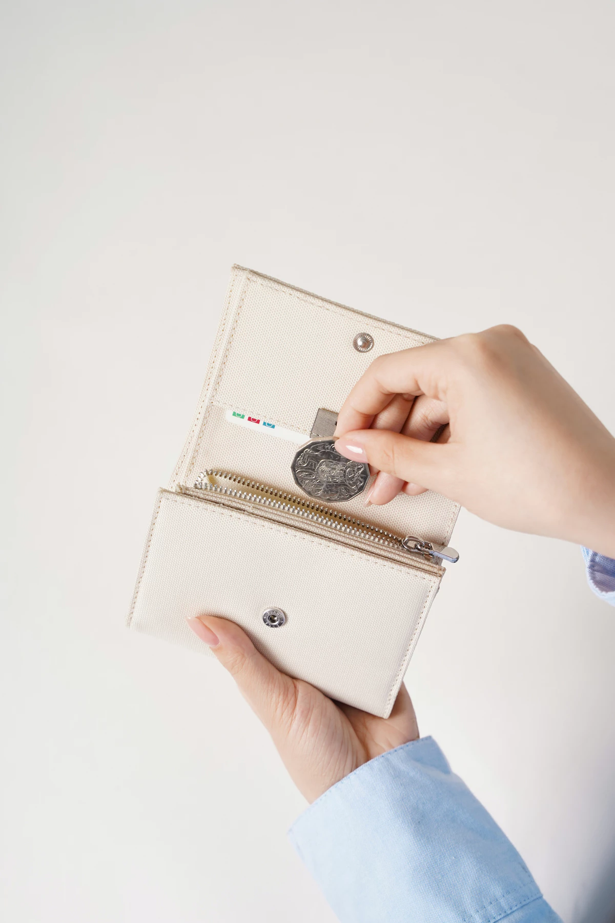 Ví gập ba DIM Grace Wallet