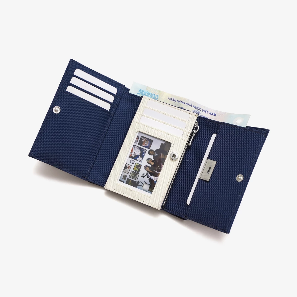 Ví gập ba DIM Grace Wallet