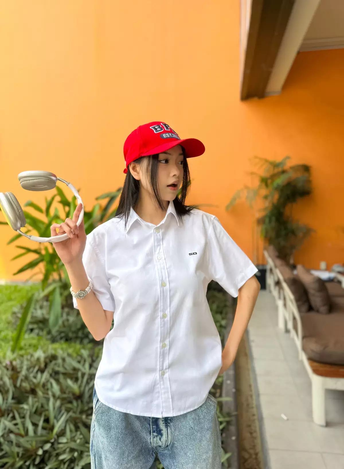 Áo sơ mi ngắn tay CLEAN SHORTSLEEVE - Thiết kế phong cách đường phố - Brand chính hãng SDVN
