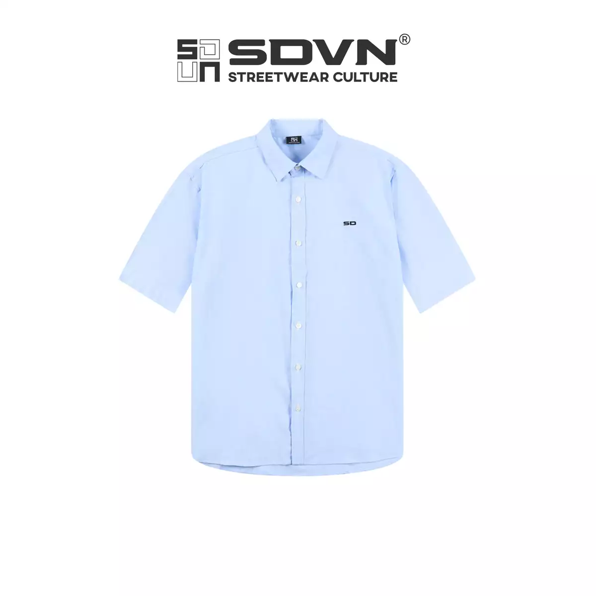 Áo sơ mi ngắn tay CLEAN SHORTSLEEVE - Thiết kế phong cách đường phố - Brand chính hãng SDVN