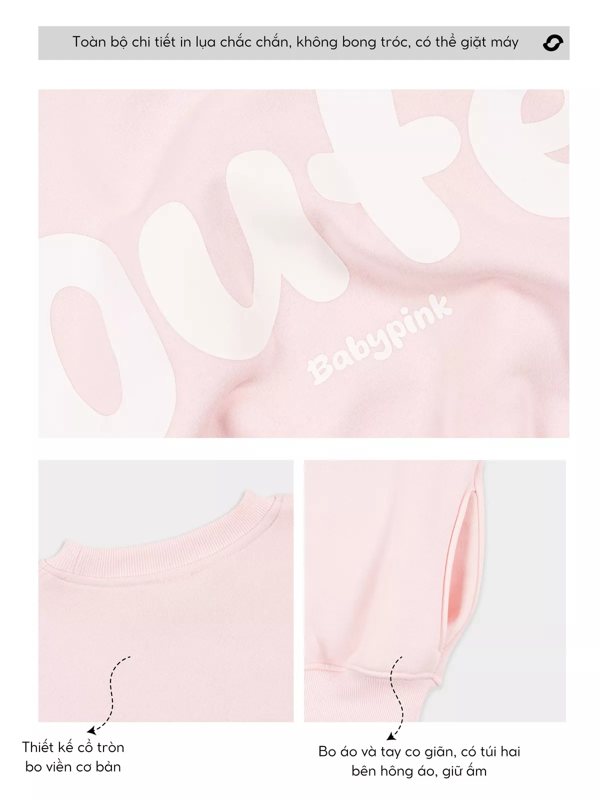Sweater Outerity OEOE Form Boxy / Nỉ Bông Dày Dặn Unisex Nam Nữ