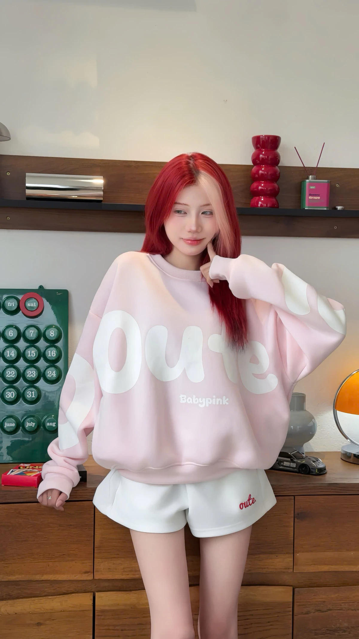 Sweater Outerity OEOE Form Boxy / Nỉ Bông Dày Dặn Unisex Nam Nữ