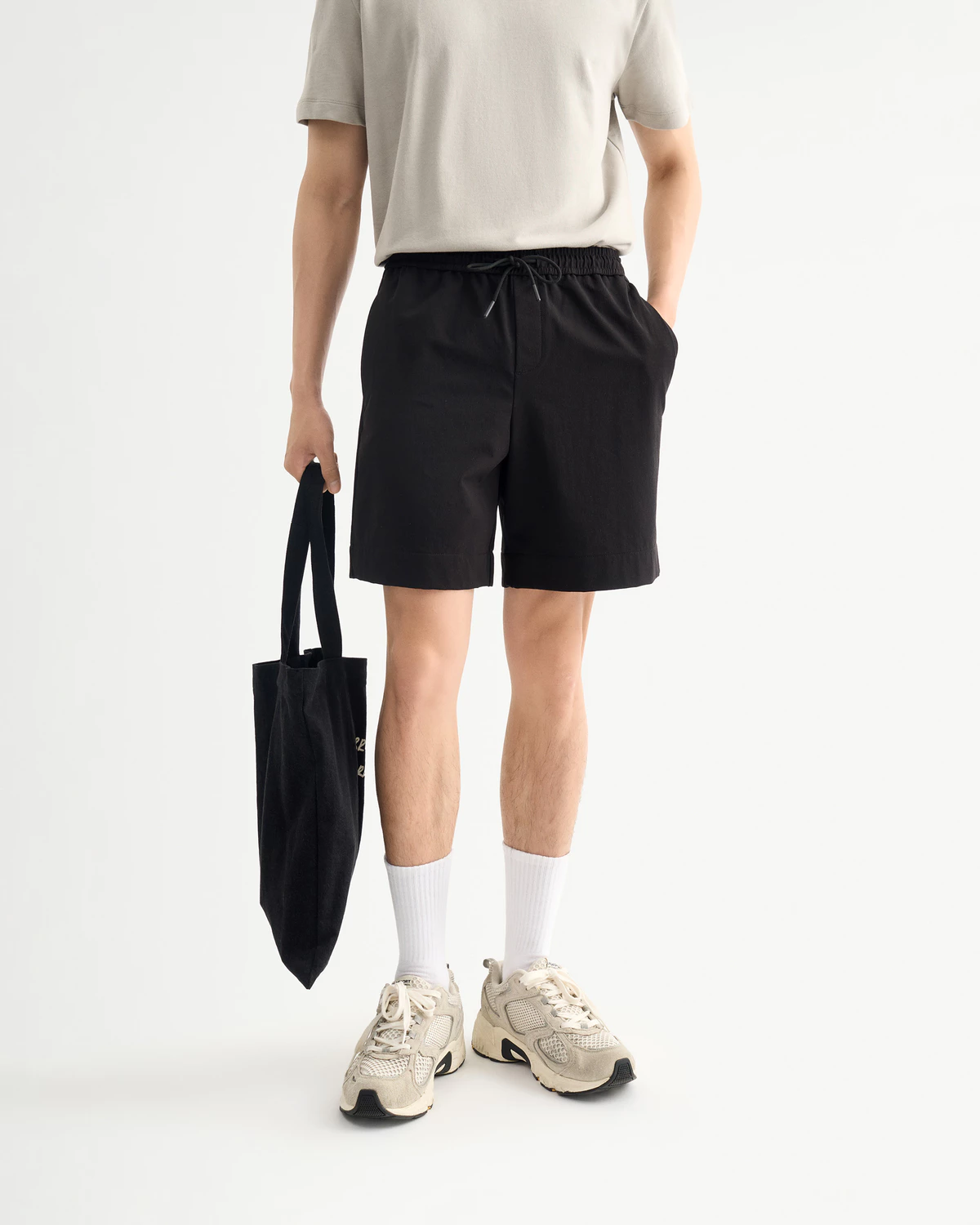 Quần Short Nam Túi Khoá Kéo Form Relax - Routine 10S25PSH002
