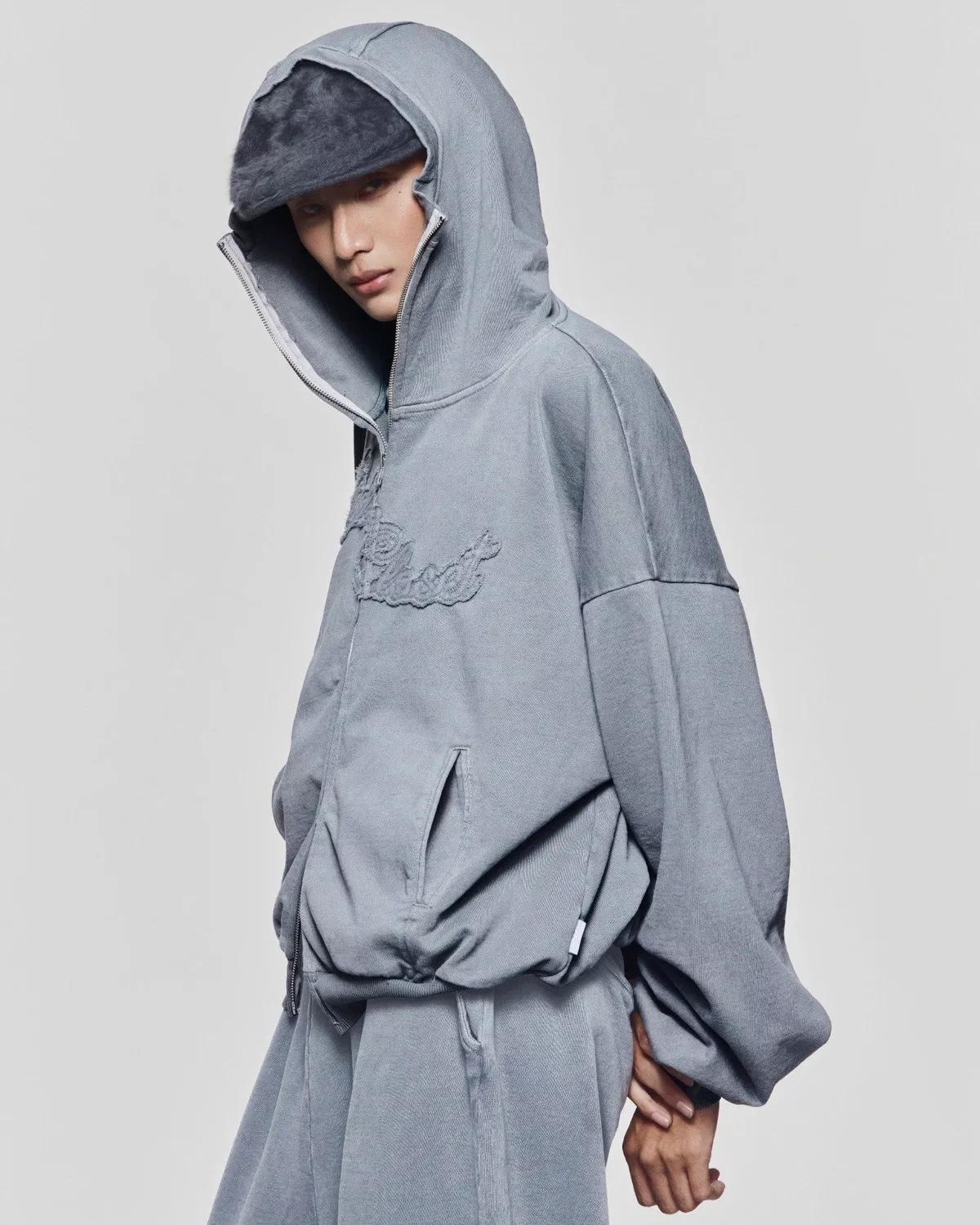 Áo Khoác Nỉ Có Nón Dày Dặn Unisex LIDER OUTSIDER ZIPPER JACKET