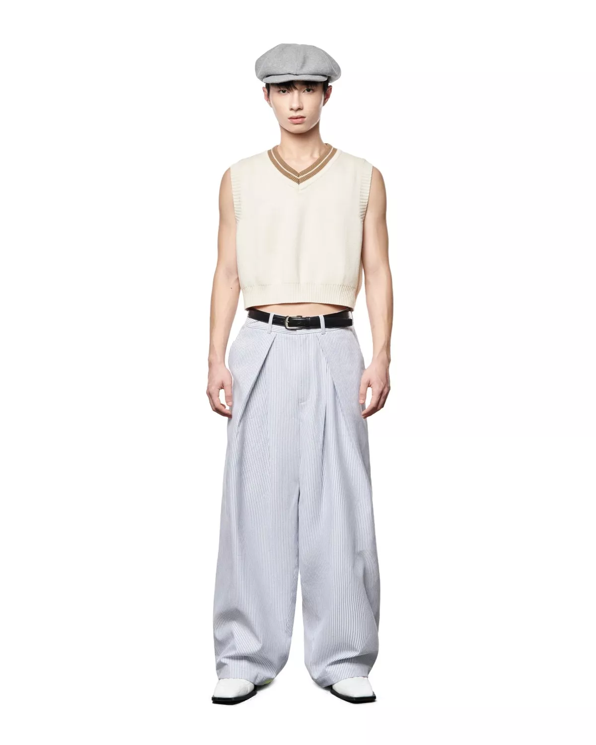 Quần Dài Kẻ Sọc Ống Suông Rộng Unisex LIDER POPEYE STRIPED PANTS
