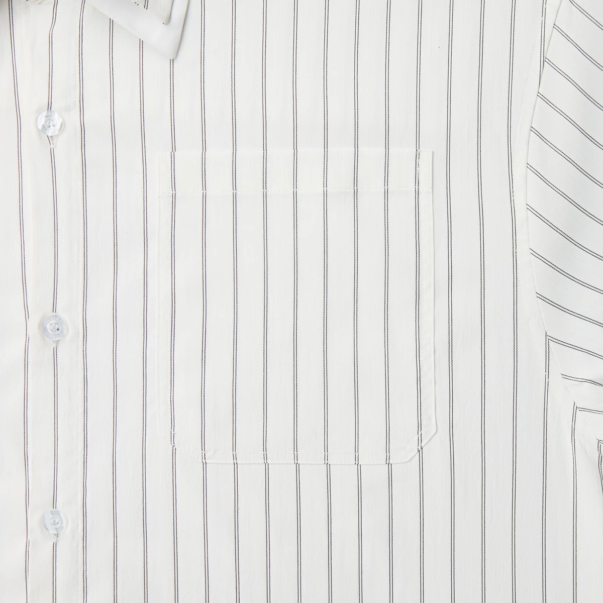 Áo Sơ Mi Kẻ Sọc Tay Ngắn Unisex LIDER OFF-LINE BOXY SHIRT