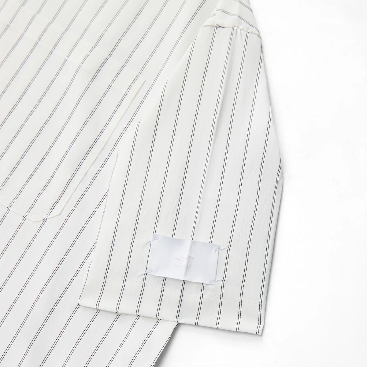 Áo Sơ Mi Kẻ Sọc Tay Ngắn Unisex LIDER OFF-LINE BOXY SHIRT