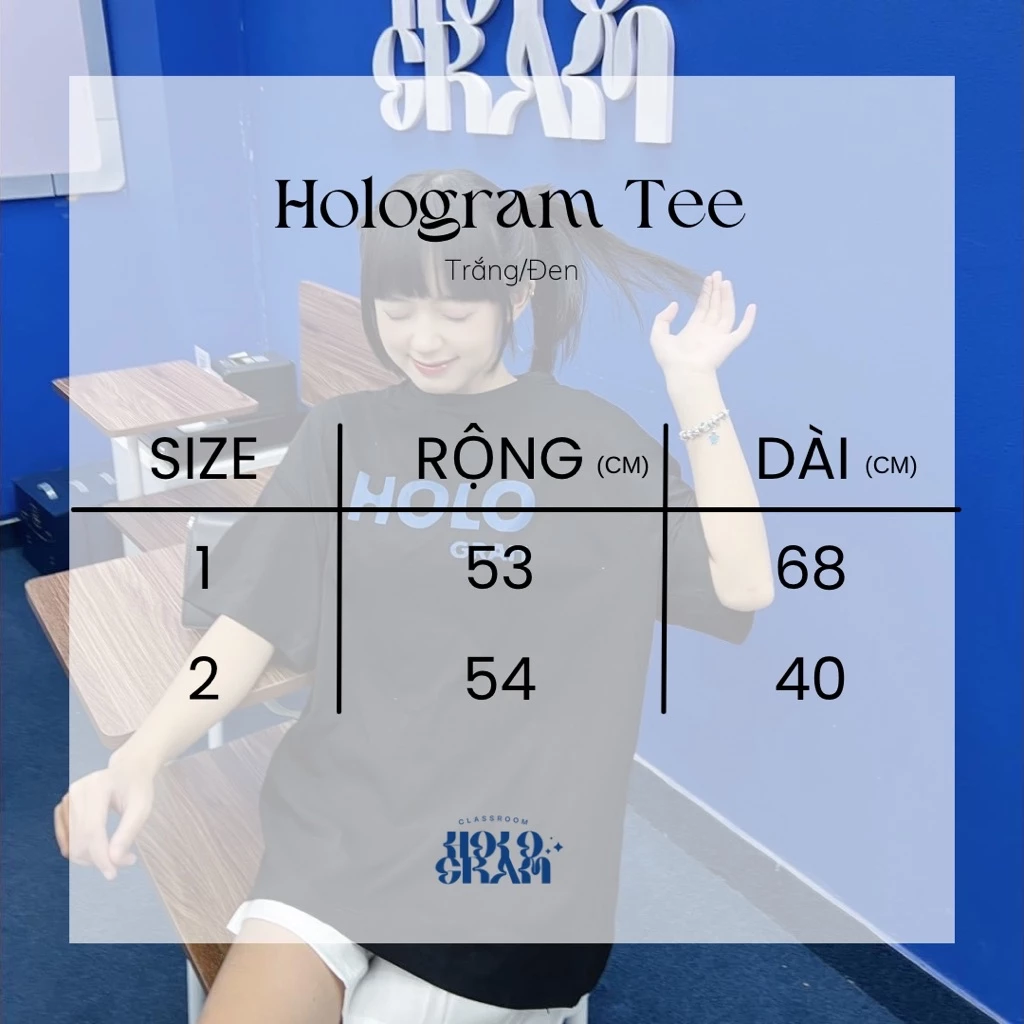 Áo phông trắng tay ngắn, Hologram Tee
