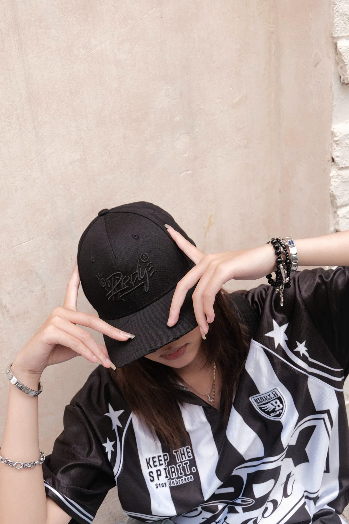Nón lưỡi trai thời trang nam nữ BIRDYBAG unisex signature cap local brand chính hãng