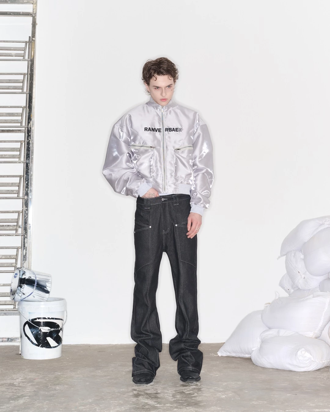 Áo Jacket RVB Outta Space Black / Gray