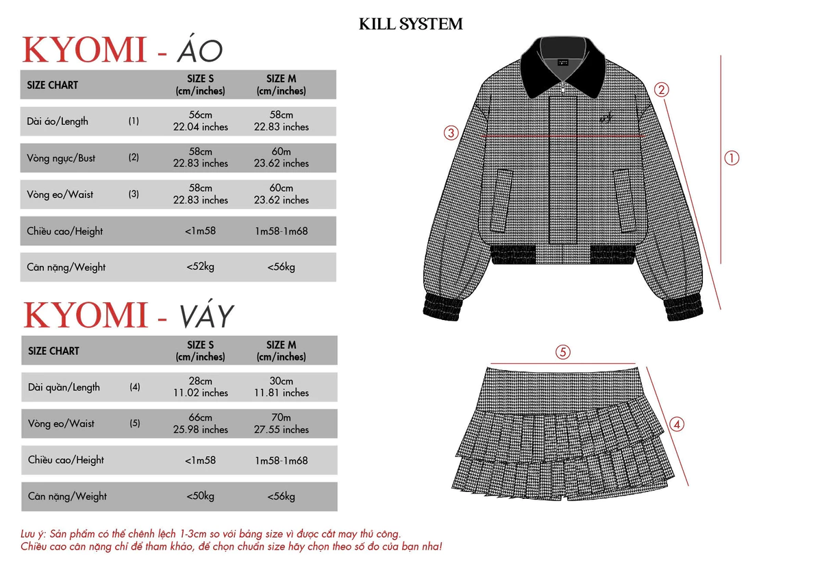 Áo khoác bomber sọc caro KYOMI - 𝐊𝐈𝐋𝐋 𝐒𝐘𝐒𝐓𝐄𝐌