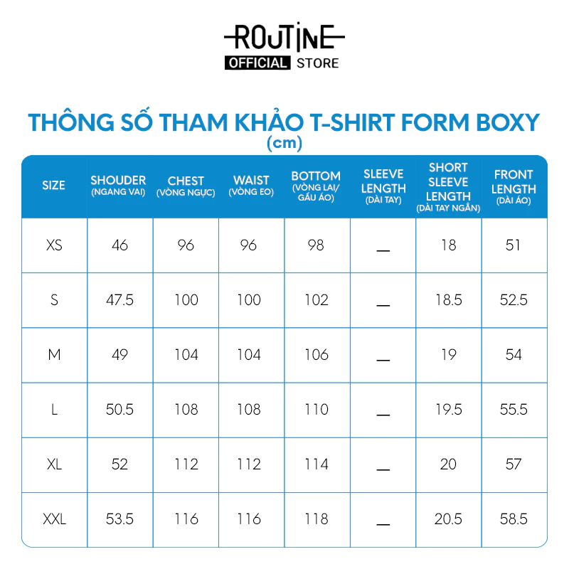 Áo Thun Tay Ngắn Nam Form Boxy - Routine 10F25TSS040