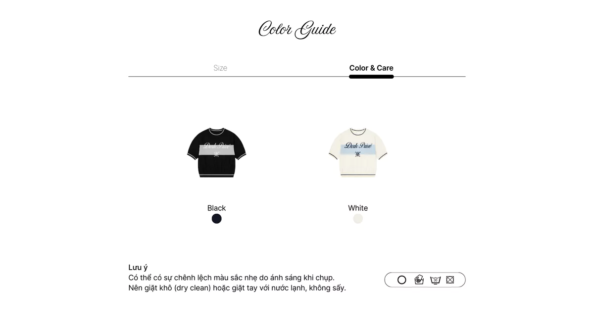 Áo Thun Nữ Tay Ngắn Cổ Tròn Dệt Kim DVRK PRIVÉ Form Crop Tee Vừa Vặn Thoải Mái BAR LOGO - 25PF