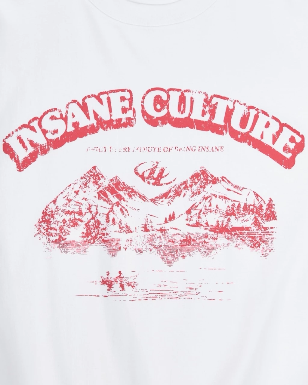Áo Thun Tay Dài InsaneClo SILENT PEAKS LONGSLEEVE Form Boxy Unisex Vải Thun Cotton 2 Chiều