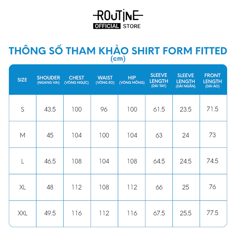 Áo Sơ Mi Denim Banana Tay Ngắn Form Fitted - Routine 10S25DSH011