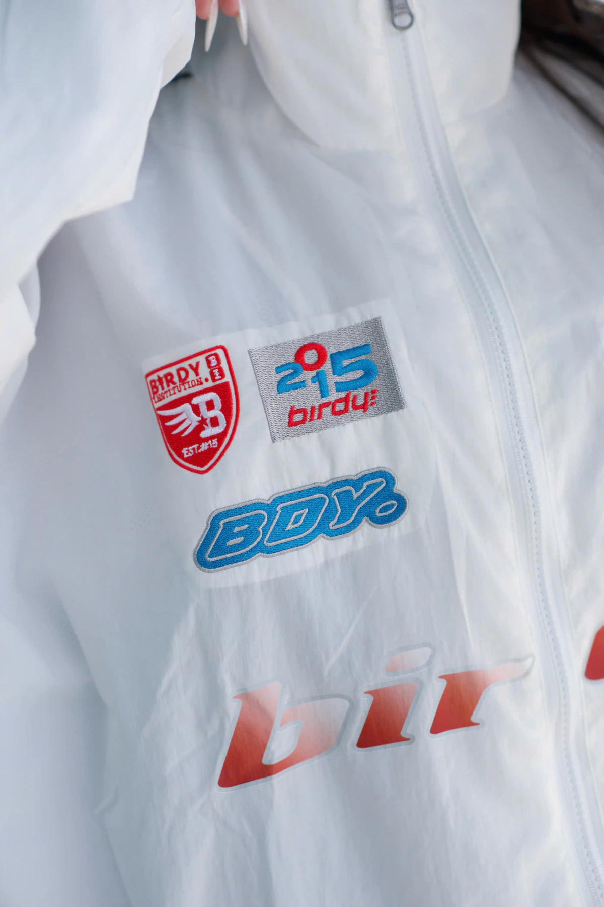 Áo khoác dù racing phong cách unisex BIRDY NYLON JACKET