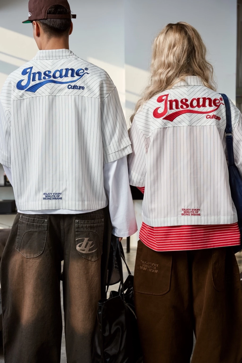 Áo Sơ Mi InsaneClo DOUBLE SLEEVE SHIRT Form Boxy Unisex Vải Sơmi Nhập Thoáng Mát