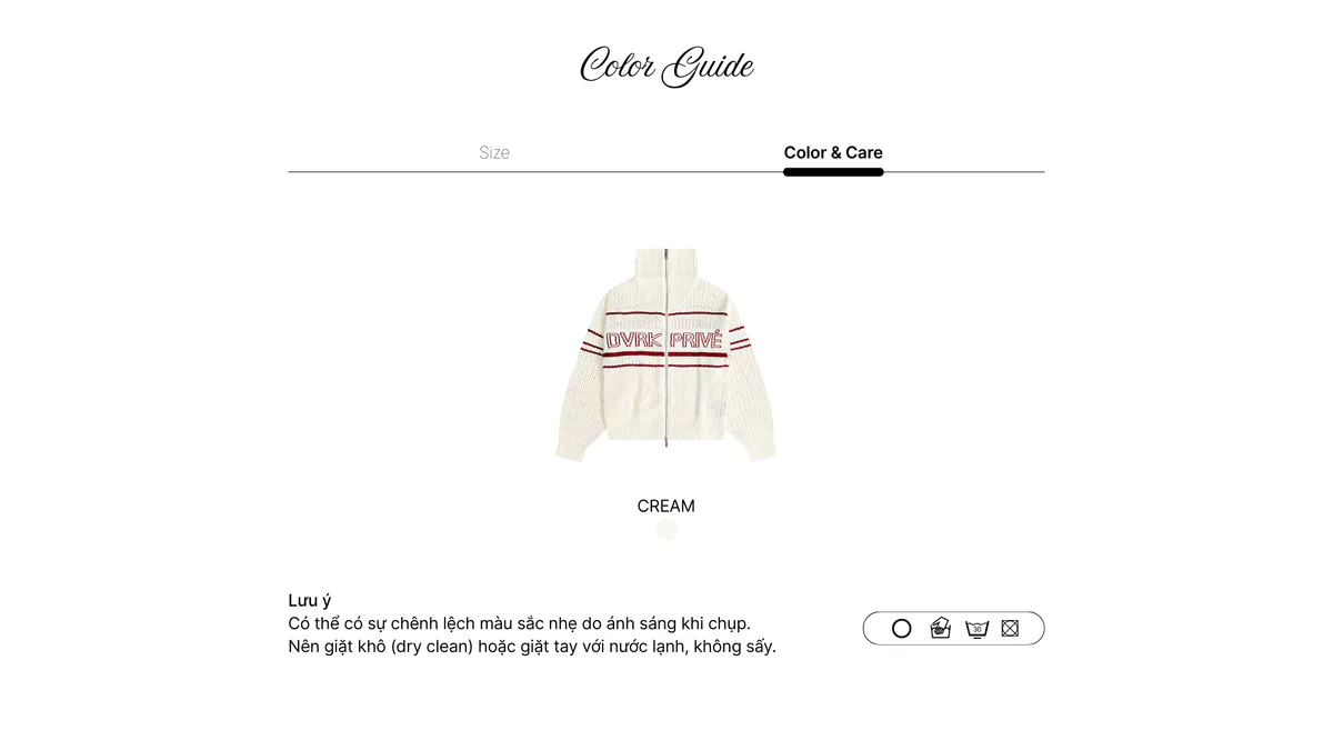 Áo Khoác Len Nữ Nam Form Regular DVRK Privé Cổ Lọ Sọc Đỏ Dệt Kim AUREL Jacket Mùa Đông Cao Cấp