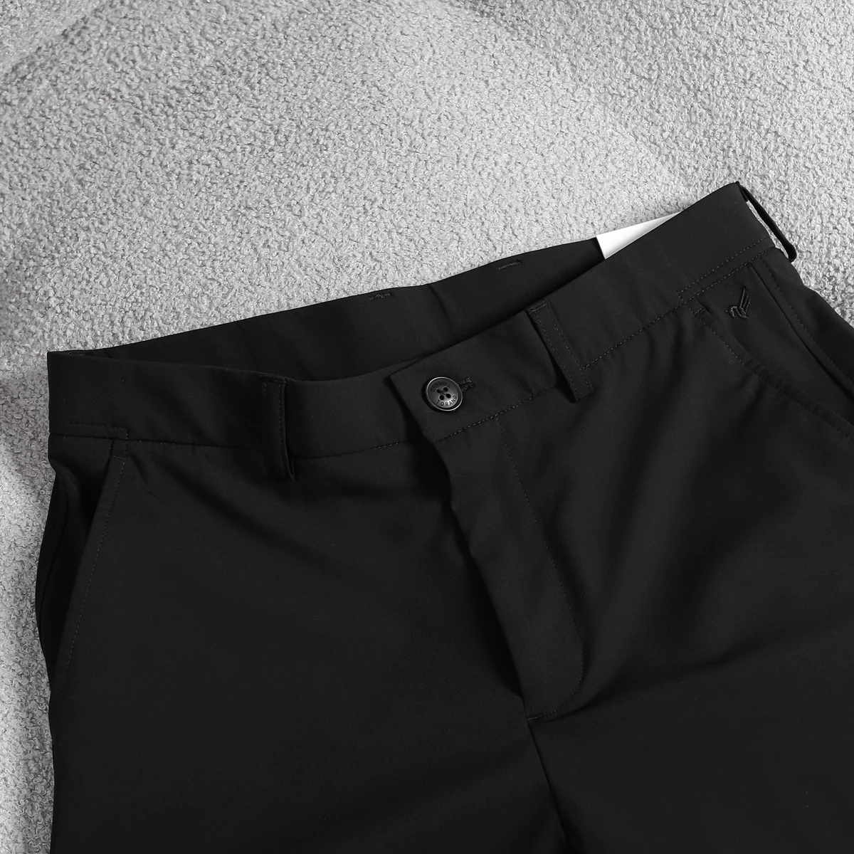 Quần âu slimfit trơn nam TORANO cạp luồn chun thêu logo Lịch Lãm Trẻ Trung Hàn Quốc GABT503