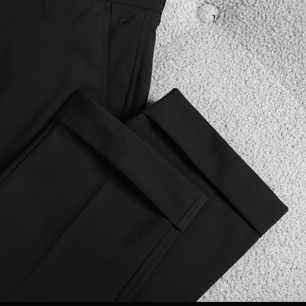 Quần âu slimfit trơn nam TORANO cạp luồn chun thêu logo Lịch Lãm Trẻ Trung Hàn Quốc GABT503