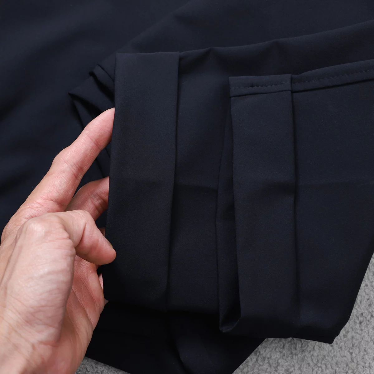 Quần âu slimfit trơn nam TORANO cạp luồn chun thêu logo Lịch Lãm Trẻ Trung Hàn Quốc GABT503