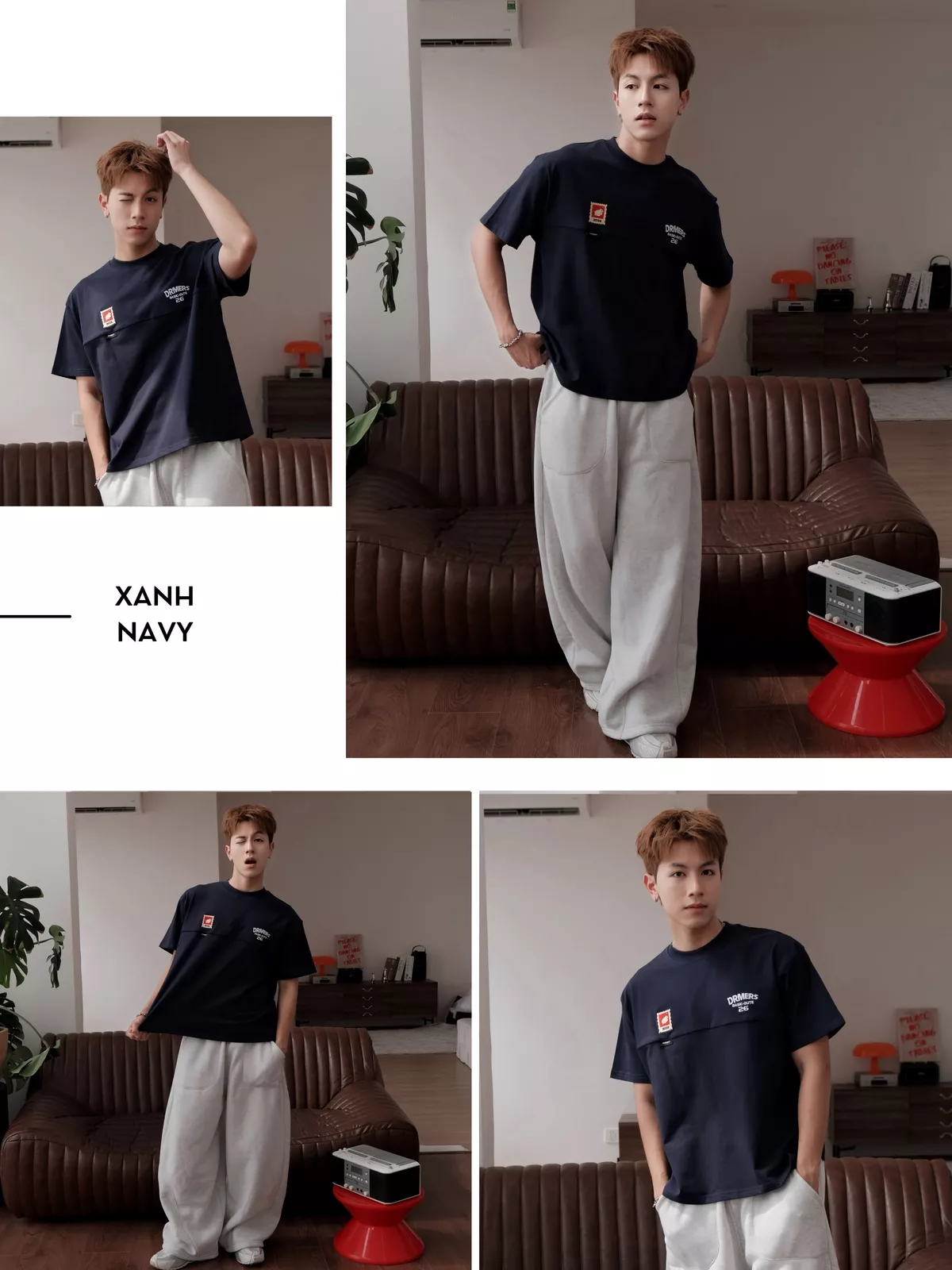Áo Thun Outerity Rocker 26 Form Boxy Cotton 100% Nam Nữ Unisex / DREAM HORSE COLLECTION 2026
