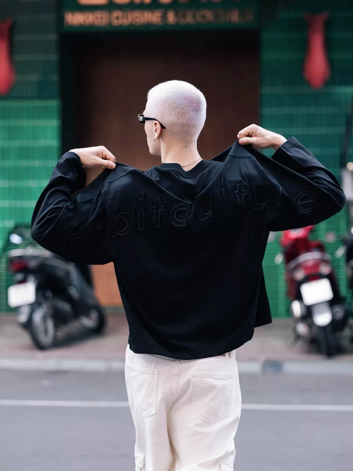 Quần Short Nam Nữ The ORBIT - ORBIT CARGO WHITEOUT WHITE  - Local Brand Chính Hãng