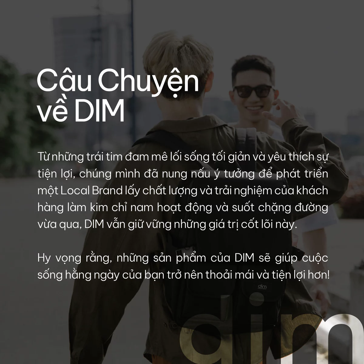 Ví vải DIM Compact Wallet - Có ngăn hộp