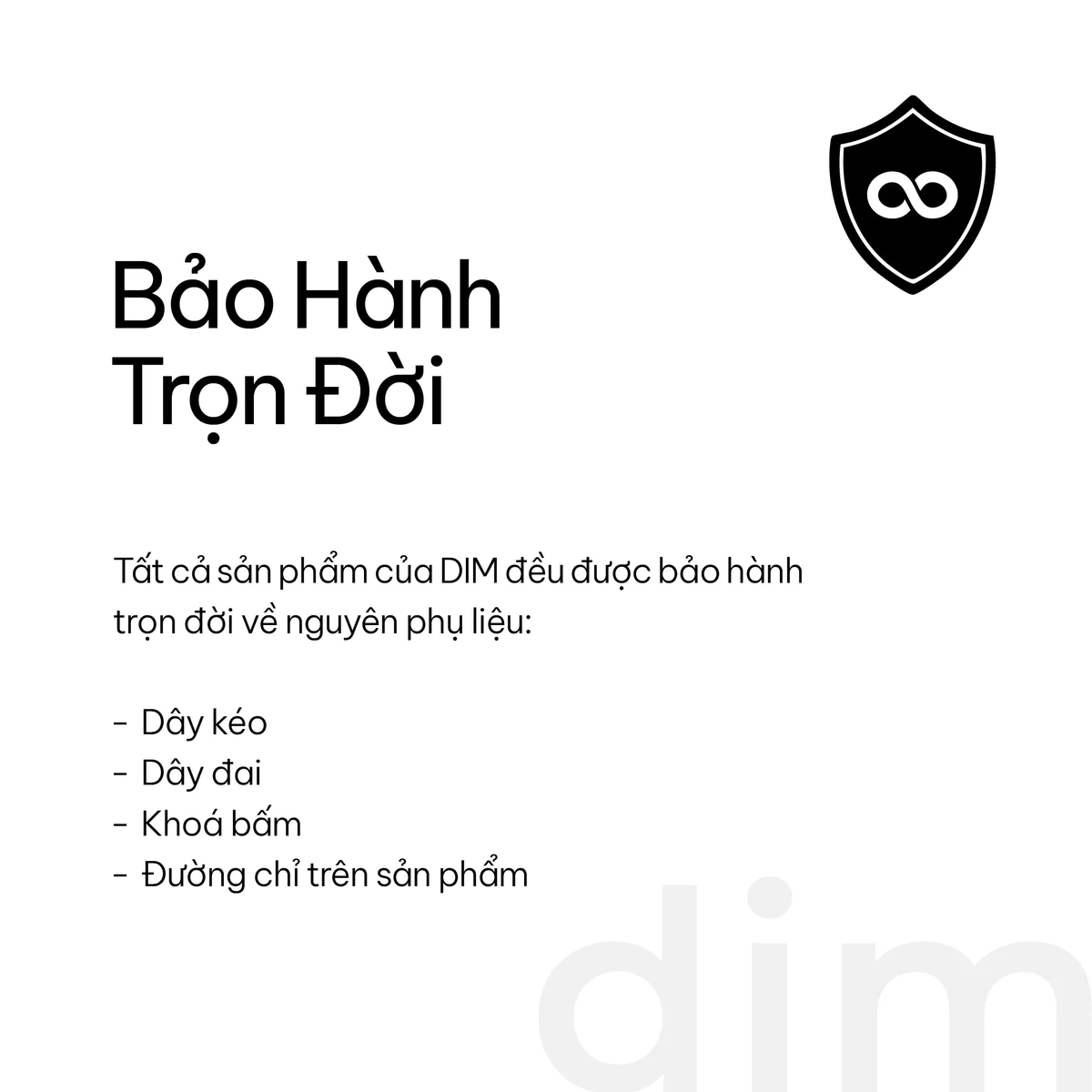 Ví vải DIM Daily Wallet - 3 màu