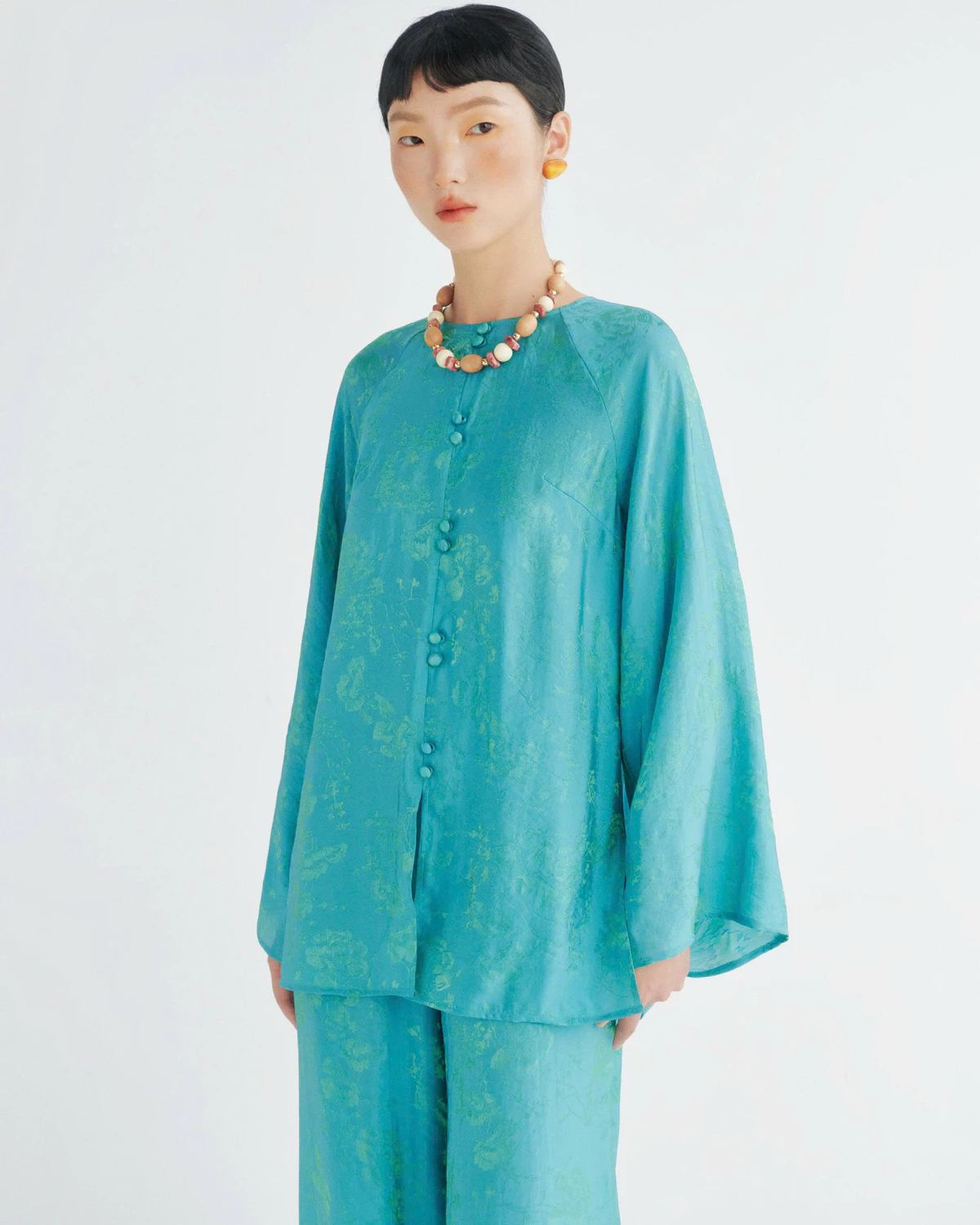Nosbyn - Set Bà Ba Chất Liệu Lụa Cao Cấp - Ba Ba Silk Set