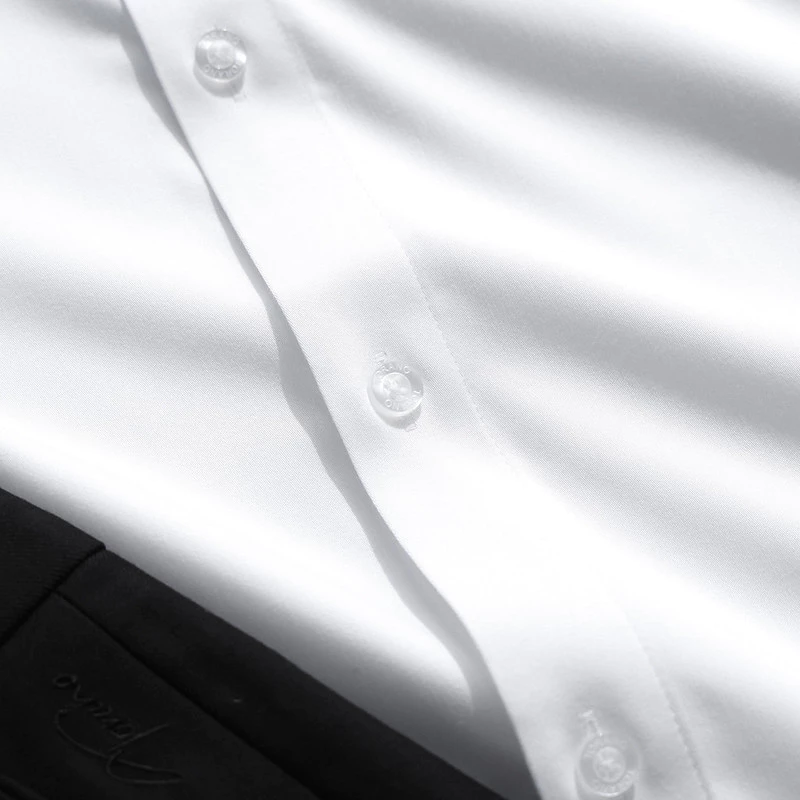 Sơ mi dài tay CUBAN SHIRT TORANO trơn Chất vải mềm mại, thấm hút tốt GATB013
