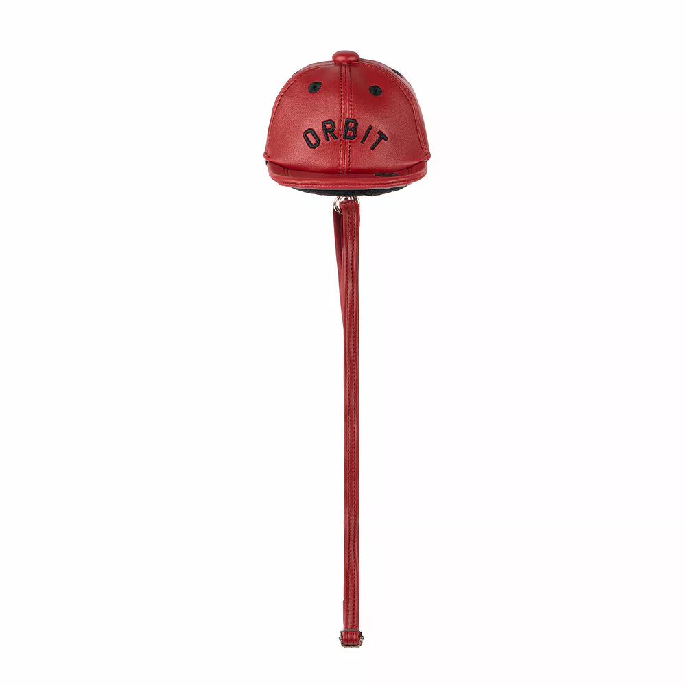 Phụ kiện The ORBIT - Mini CapKeychain 08 RUBY Da -  Phụ kiện móc khoá, nón đeo chéo, đựng đồ