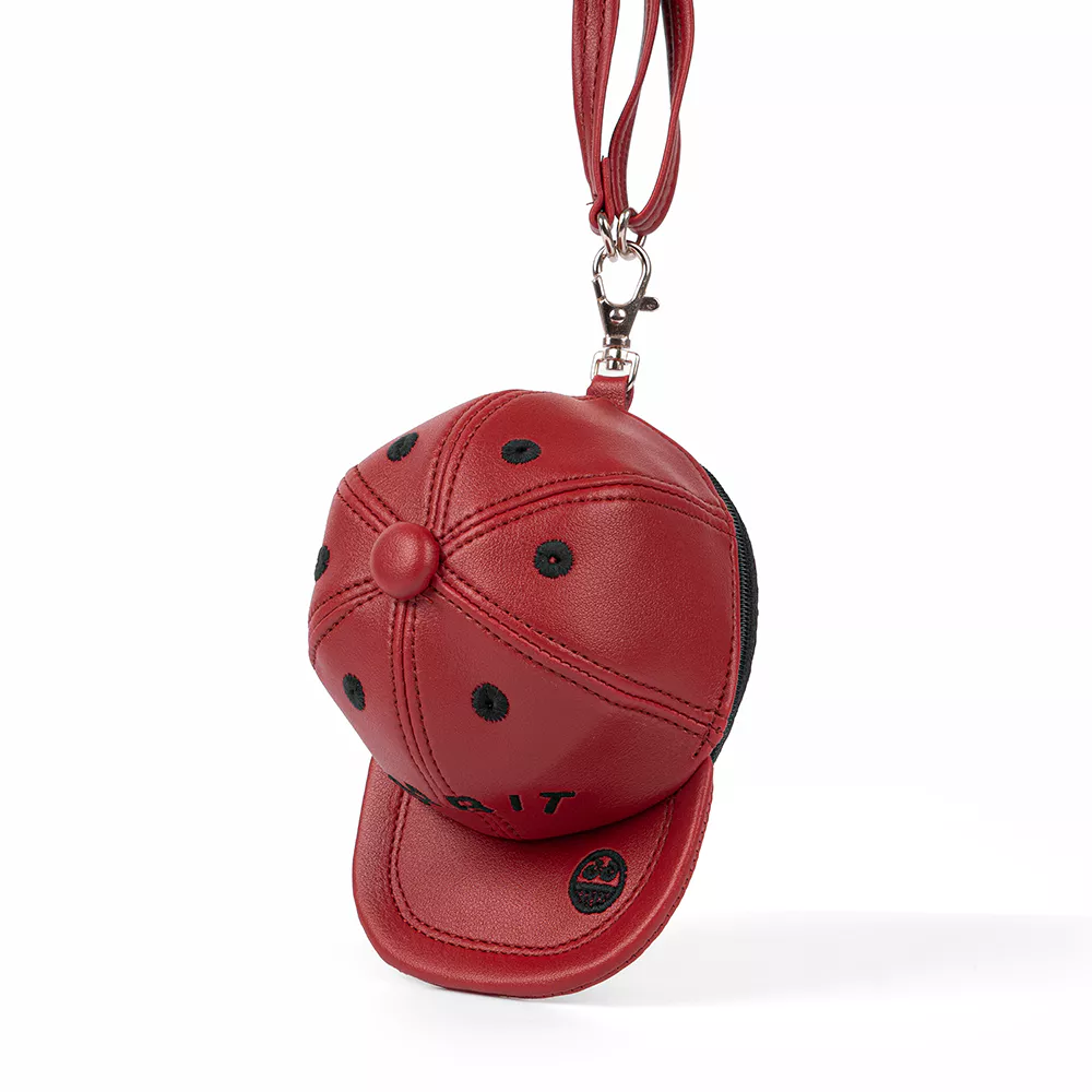 Phụ kiện The ORBIT - Mini CapKeychain 08 RUBY Da -  Phụ kiện móc khoá, nón đeo chéo, đựng đồ