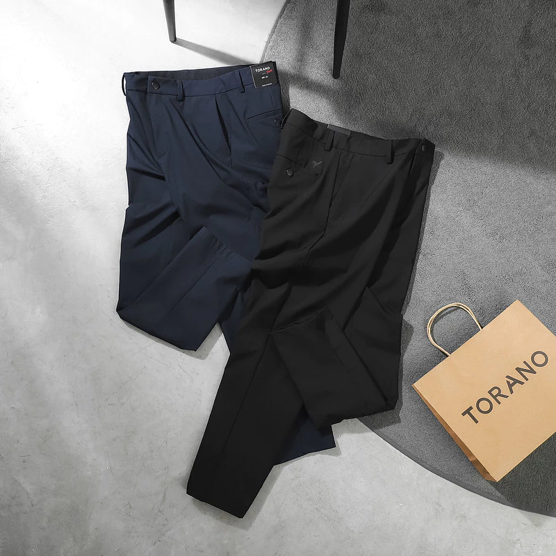 Quần âu SLIM FIT TROUSERS TORANO slim-fit cạp trơn lịch lãm – tinh tế - nam tính FABT007