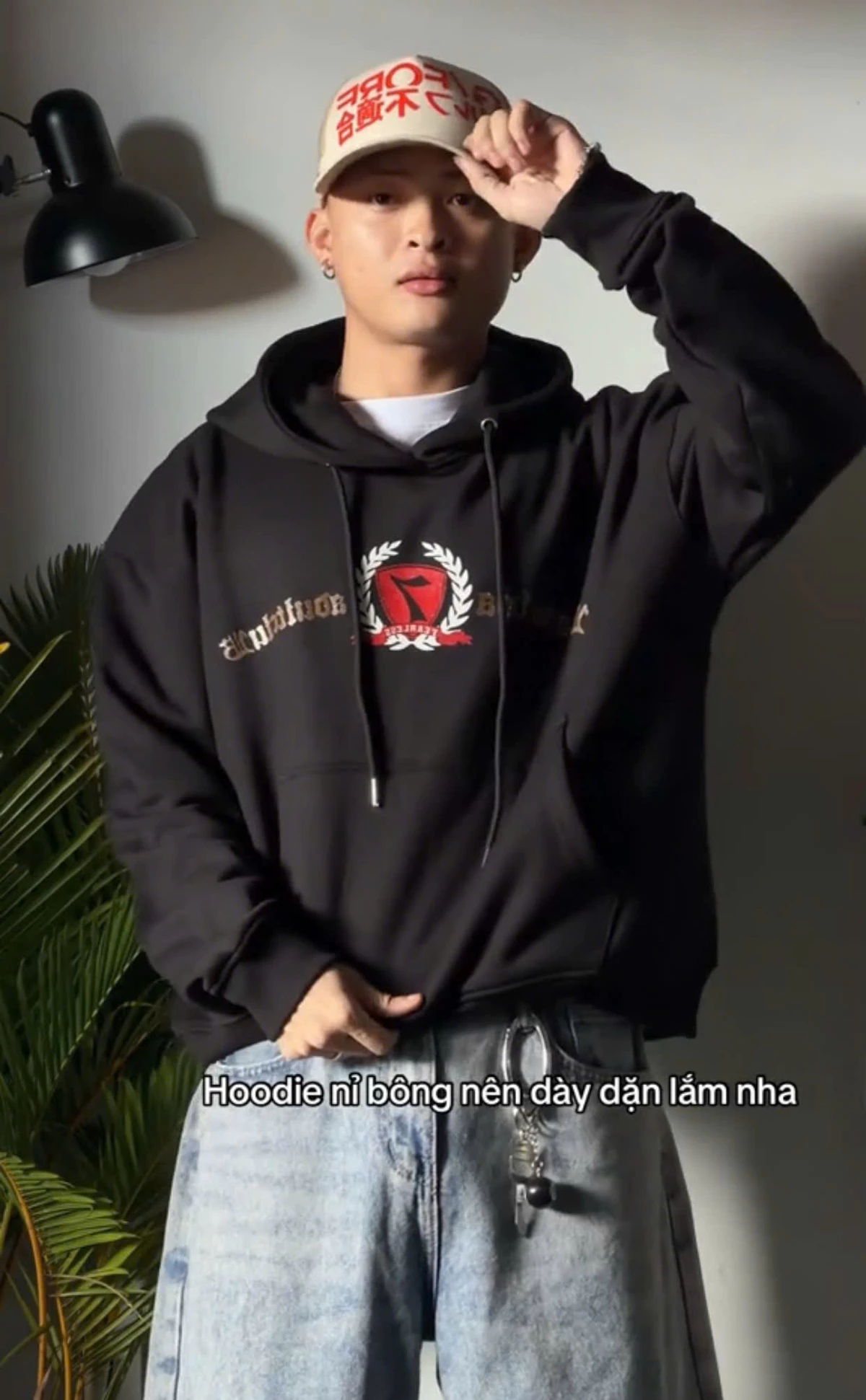 Áo Hoodie Nỉ Bông Unisex Banawa - Hoodie Black Bling | Local Brand Chính Hãng