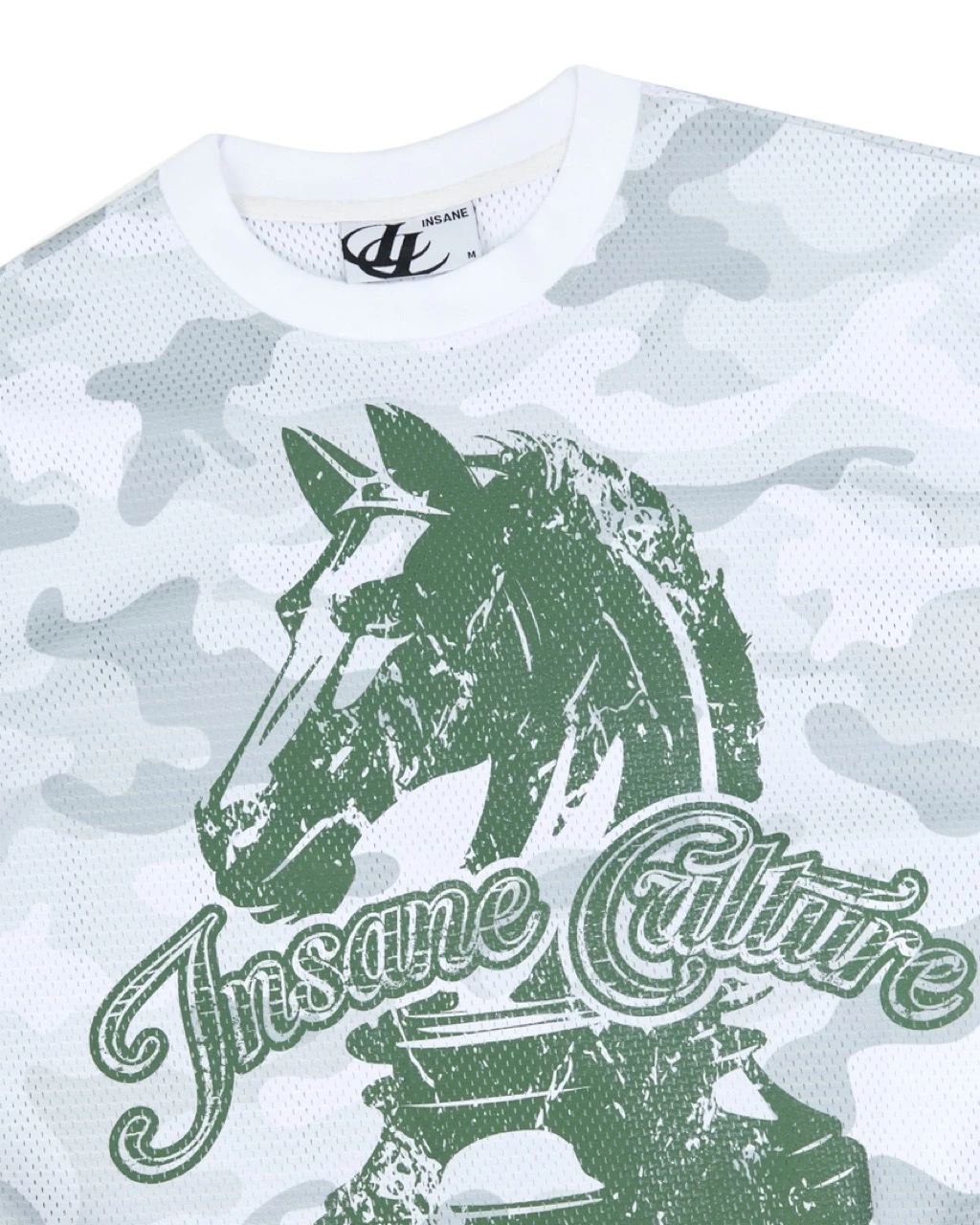 Áo Thun InsaneClo KNIGHT CAMO TEE Form Unisex Vải Lưới Jersey