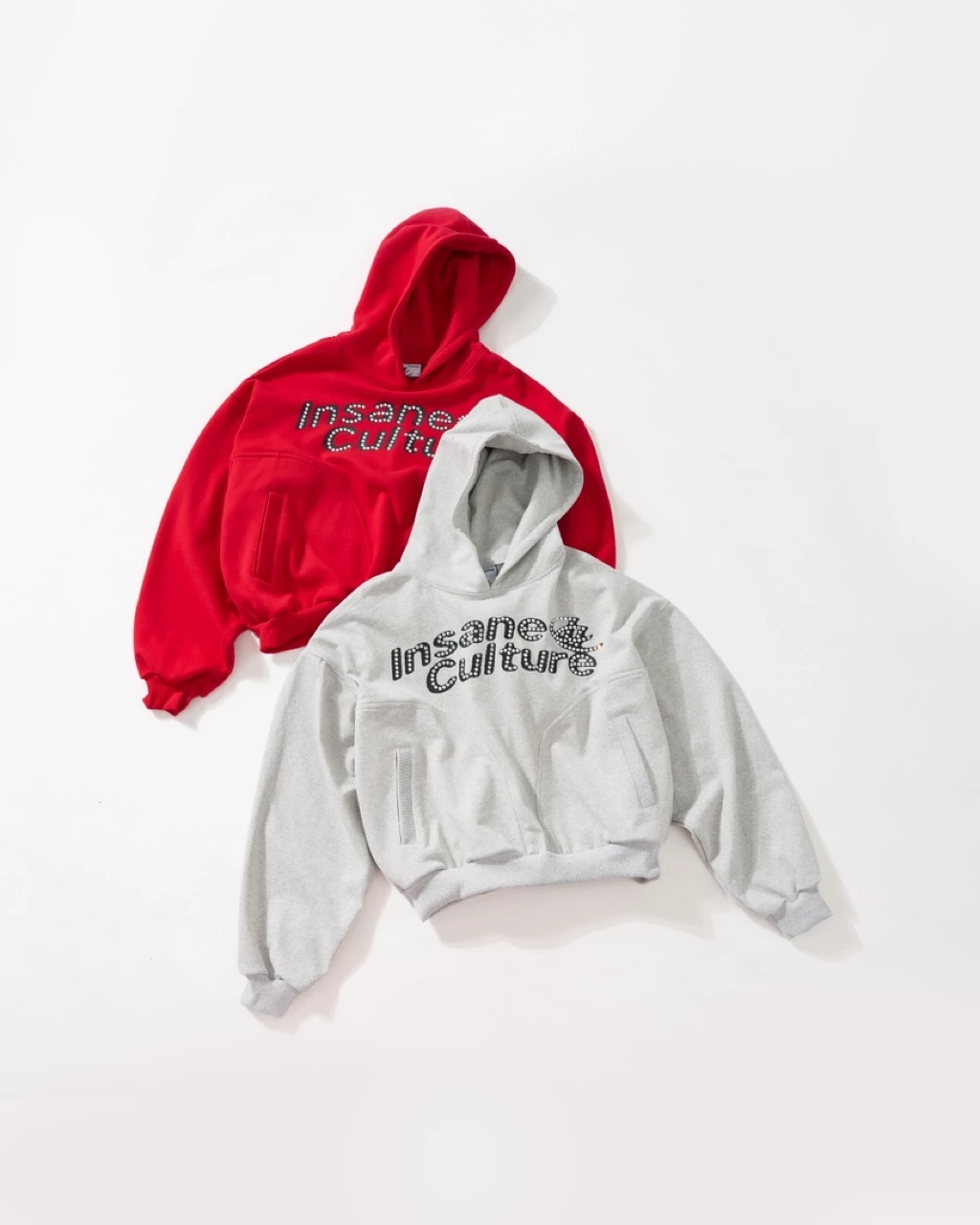 Áo Khoác Zip InsaneClo SPARKLE HOODIE Form Boxy Unisex Vải Chân Cua Cotton