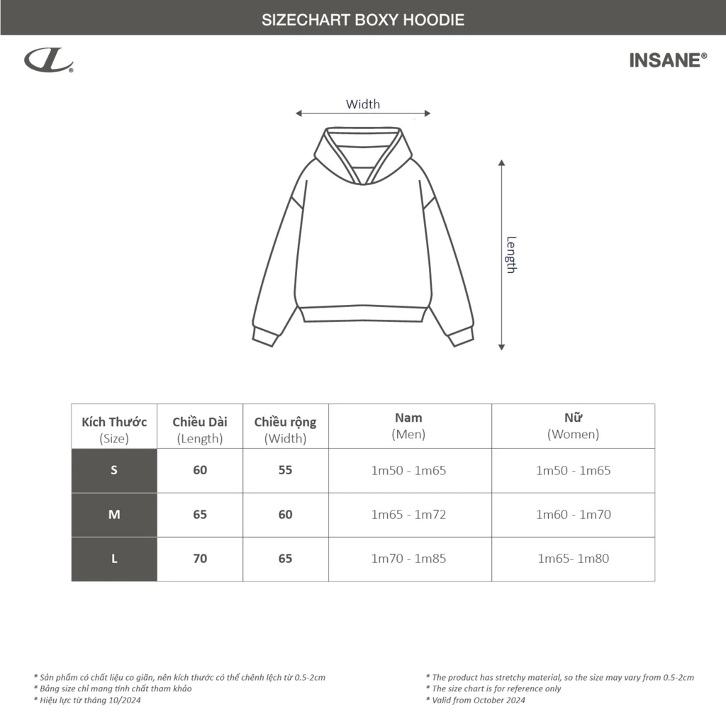 Áo Khoác Zip InsaneClo SPARKLE HOODIE Form Boxy Unisex Vải Chân Cua Cotton
