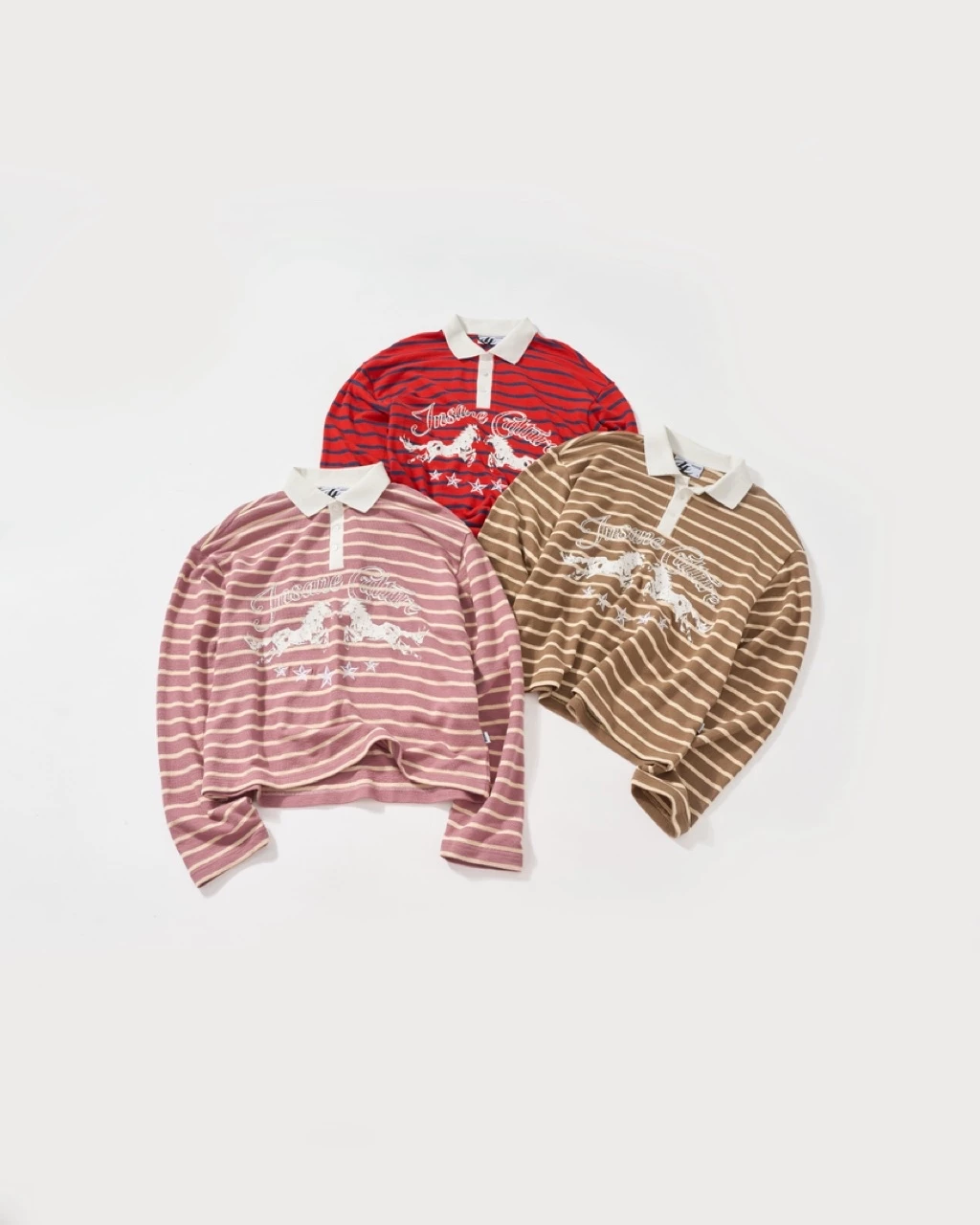 Áo Thun Dài Tay InsaneClo TWIN HORSE POLO LONGSLEEVE Form Unisex Vải Nhập