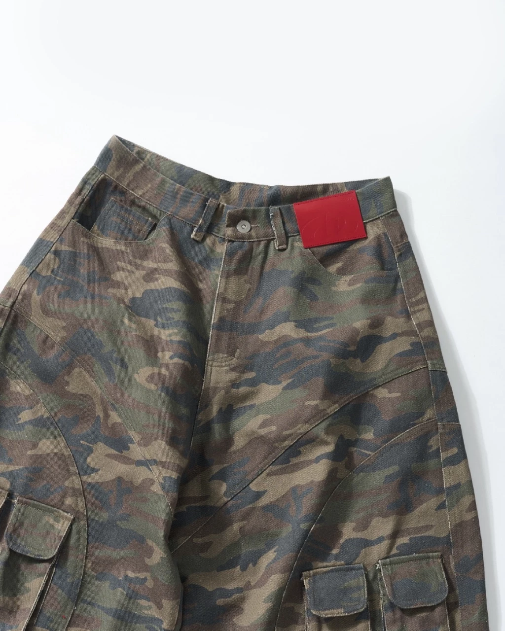 Quần Dài InsaneClo CURVE CARGO PANTS Form Baggy Unisex Chất Liệu Kaki Cotton Nhập