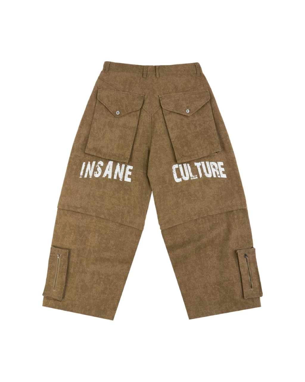 Quần Dài InsaneClo STRAP PANTS Form Baggy Unisex Vải Bố Cotton